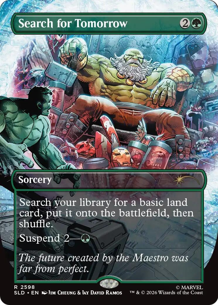 Image for Search for Tomorrow (Secret Lair Drop Series) (2598) (SLD) - Magic: The Gathering