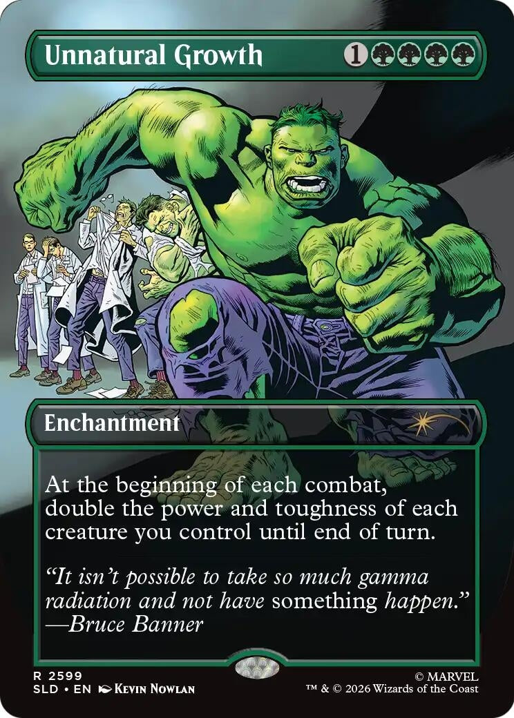 Image for Unnatural Growth (2599) (Secret Lair Drop Series) (2599) (SLD) - Magic: The Gathering