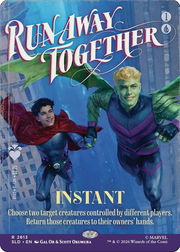 Image for Run Away Together (Secret Lair Drop Series) (2613) (SLD) - Magic: The Gathering