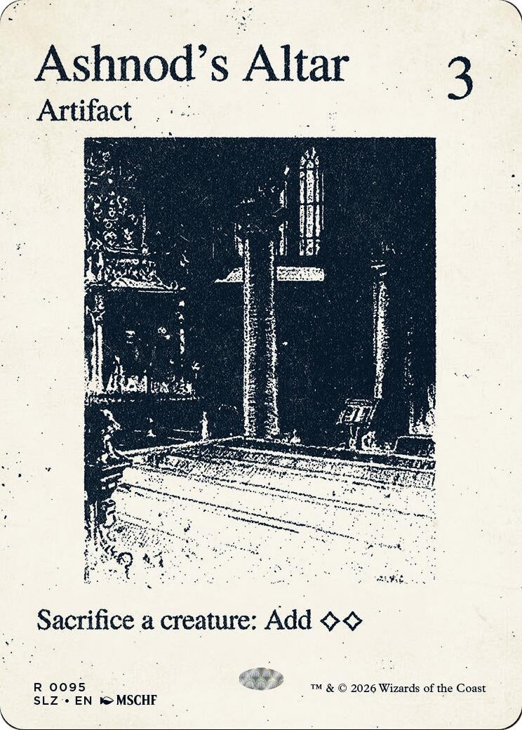Image for Ashnod's Altar (0095) (Secret Lair x MSCHF: The Zeta Set) (95) (SLZ) - Magic: The Gathering