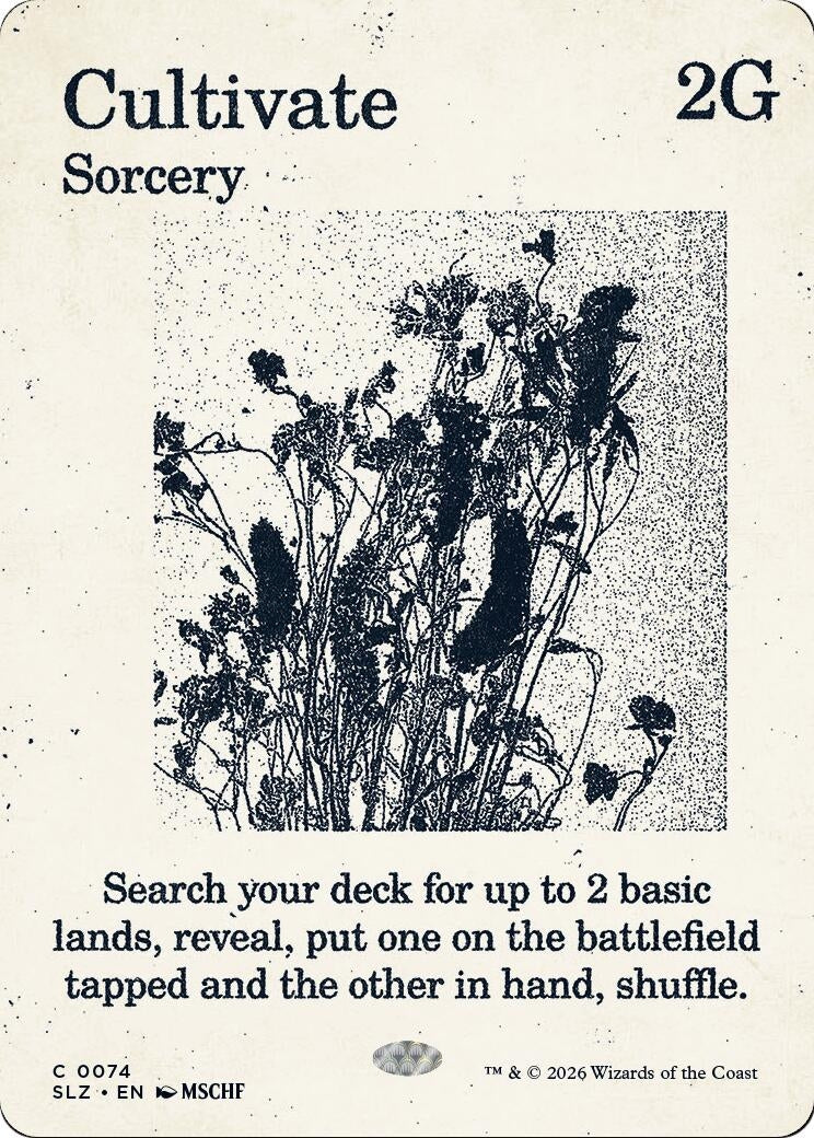 Image for Cultivate (0074) (Secret Lair x MSCHF: The Zeta Set) (74) (SLZ) - Magic: The Gathering