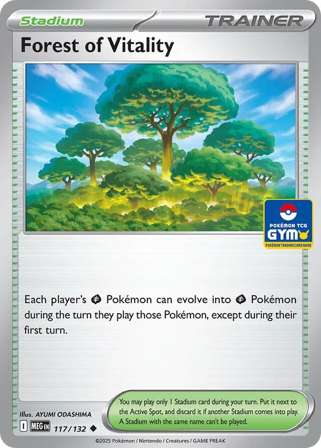Image for Forest of Vitality - 117/132 (GYM) (Southeast Asia Exclusives) (117/132) (SEA) - Pokemon