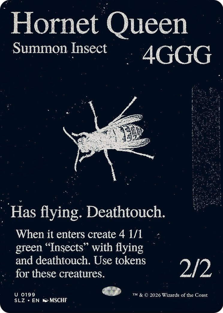 Image for Hornet Queen (0199) (Secret Lair x MSCHF: The Zeta Set) (199) (SLZ) - Magic: The Gathering