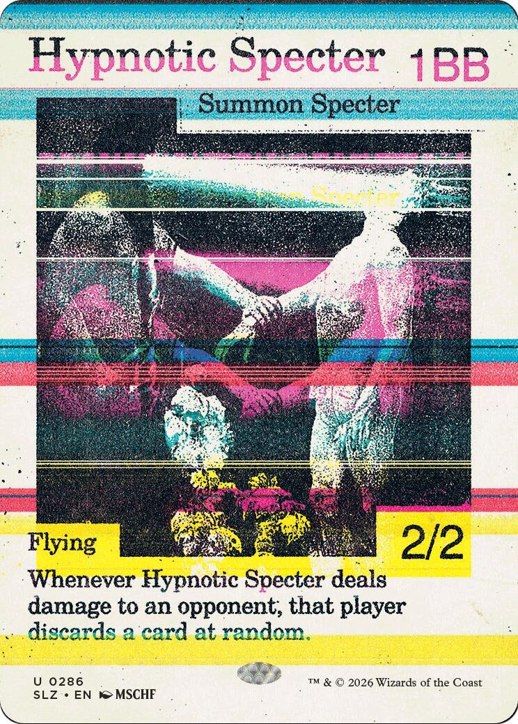 Image for Hypnotic Specter (0286) (Secret Lair x MSCHF: The Zeta Set) (286) (SLZ) - Magic: The Gathering