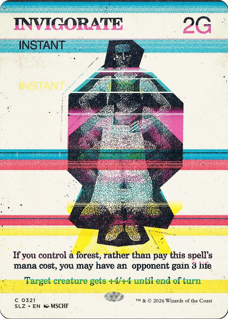 Image for Invigorate (0321) (Secret Lair x MSCHF: The Zeta Set) (321) (SLZ) - Magic: The Gathering