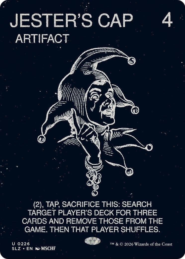 Image for Jester's Cap (0226) (Secret Lair x MSCHF: The Zeta Set) (226) (SLZ) - Magic: The Gathering