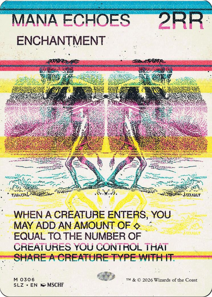 Image for Mana Echoes (0306) (Secret Lair x MSCHF: The Zeta Set) (306) (SLZ) - Magic: The Gathering
