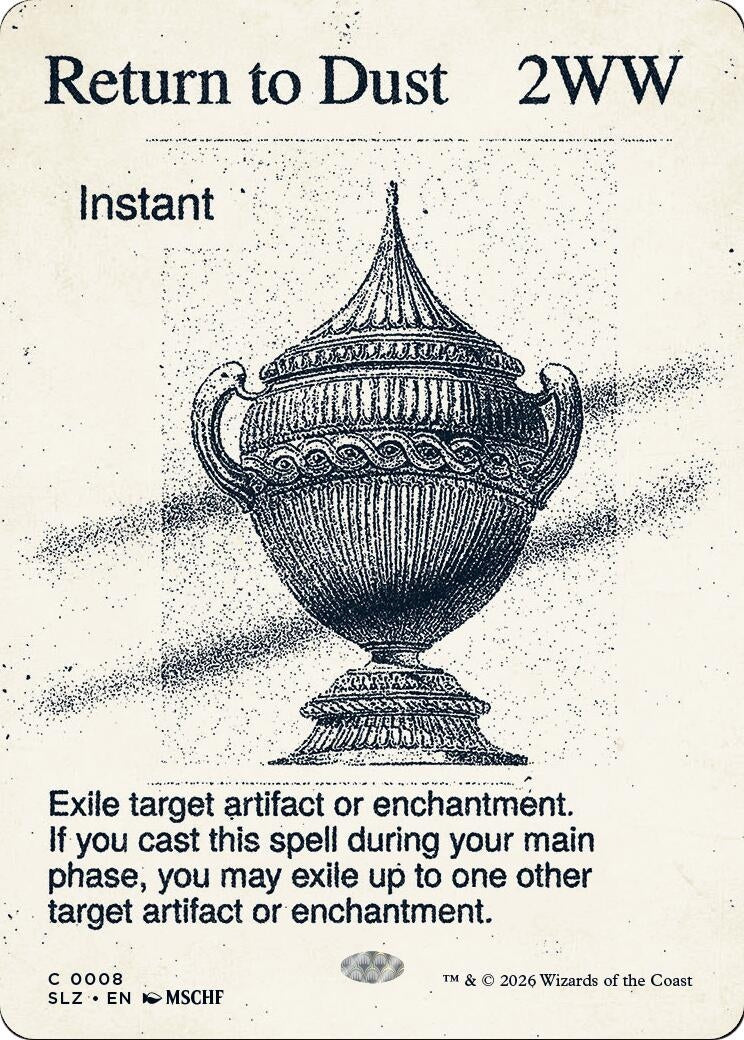 Image for Return to Dust (0008) (Secret Lair x MSCHF: The Zeta Set) (8) (SLZ) - Magic: The Gathering
