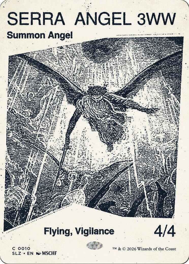 Image for Serra Angel (0010) (Secret Lair x MSCHF: The Zeta Set) (10) (SLZ) - Magic: The Gathering