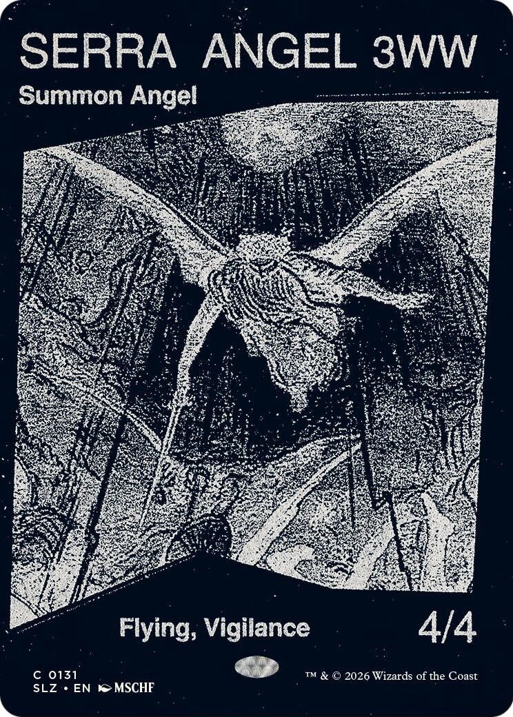 Image for Serra Angel (0131) (Secret Lair x MSCHF: The Zeta Set) (131) (SLZ) - Magic: The Gathering