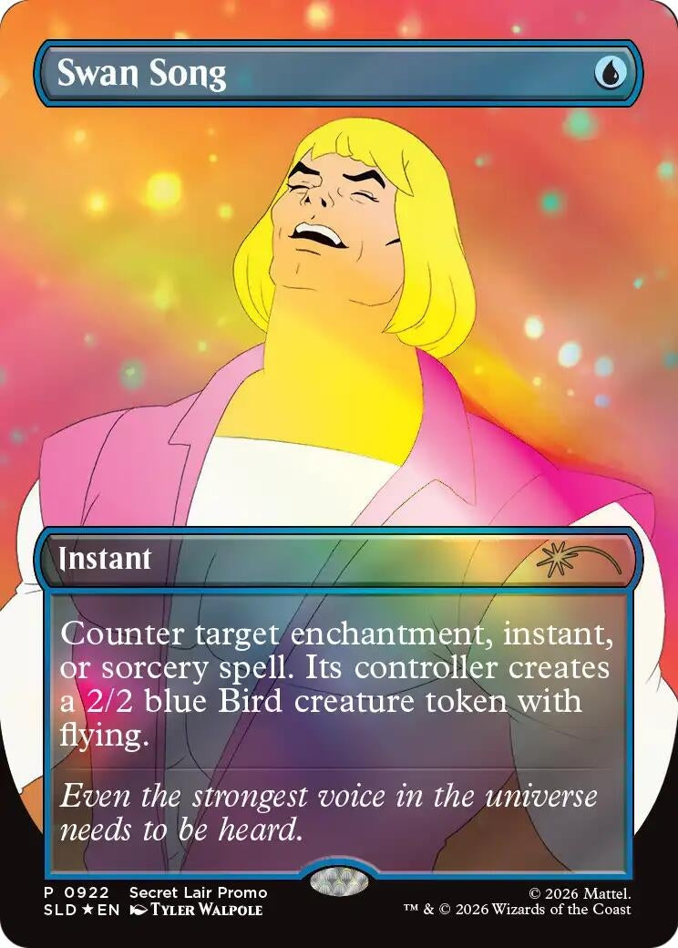 Image for Swan Song (0922) (Secret Lair Drop Series) (922) (SLD) - Magic: The Gathering