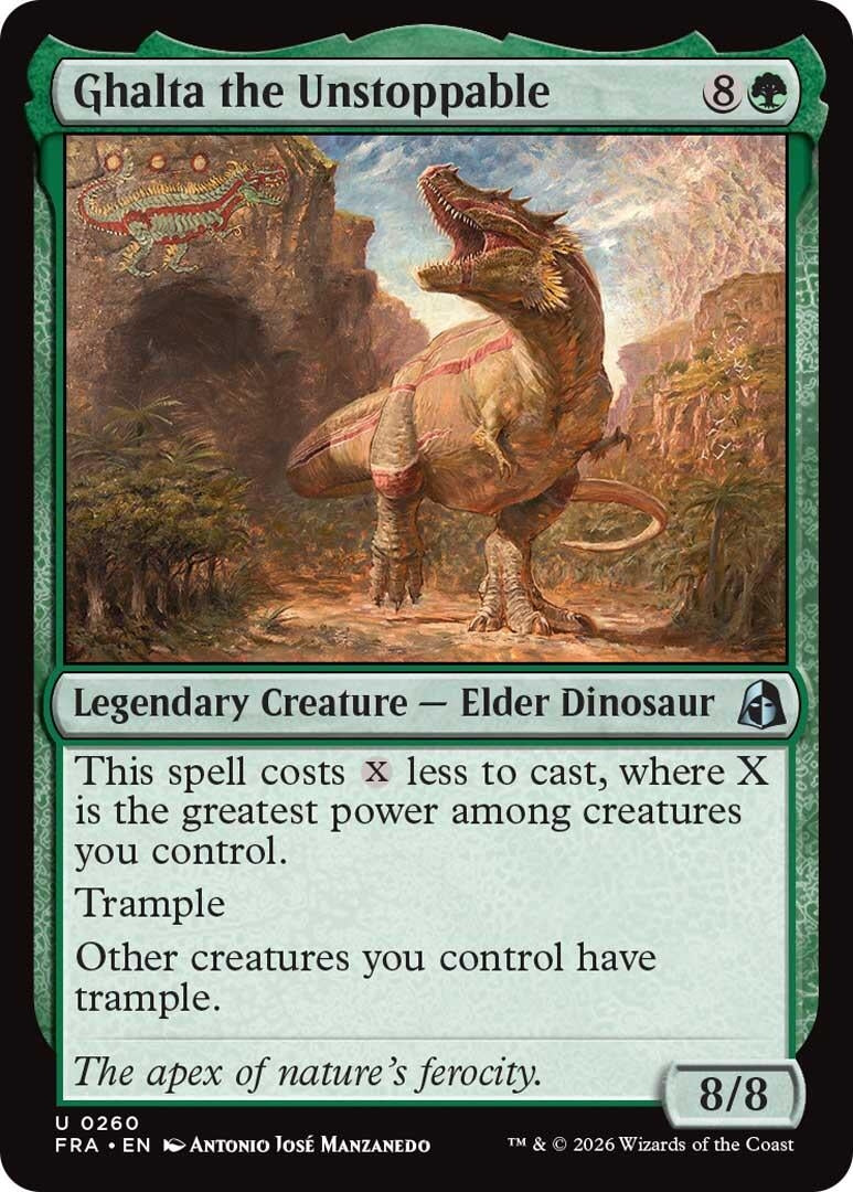 Image for Ghalta the Unstoppable (Reality Fracture) (260) (FRA) - Magic: The Gathering