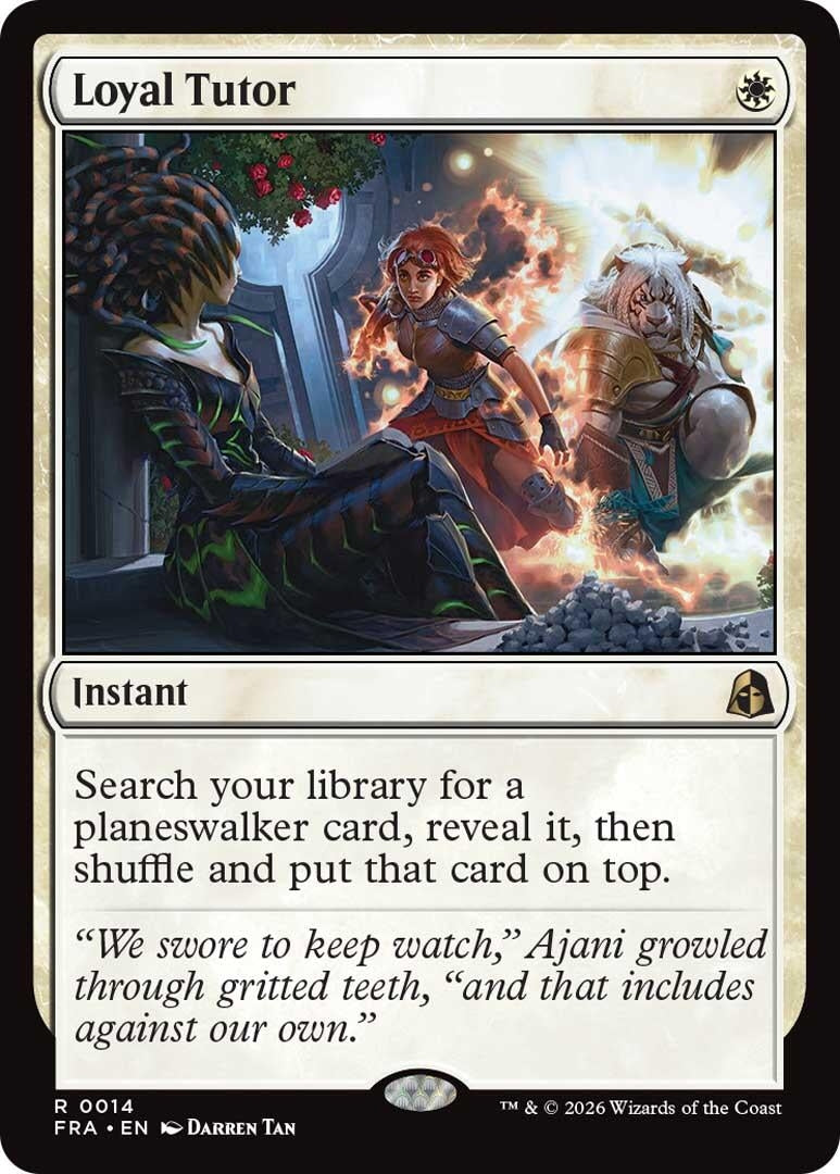 Image for Loyal Tutor (Reality Fracture) (14) (FRA) - Magic: The Gathering