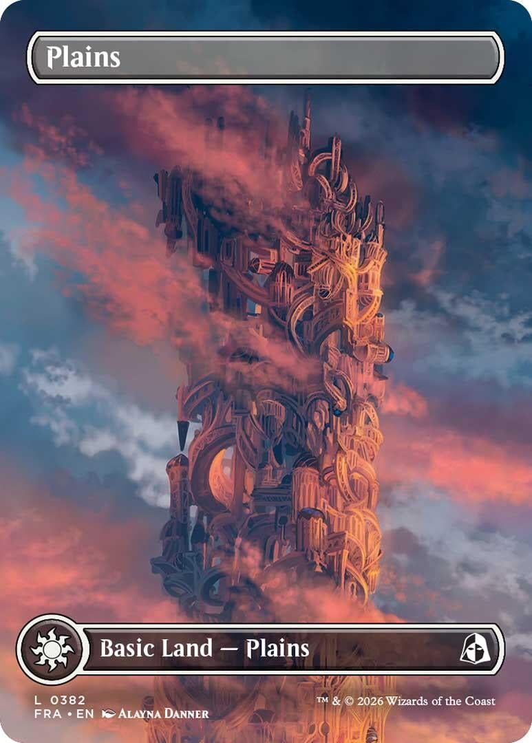 Image for Plains (Borderless) (0382) (Reality Fracture) (382) (FRA) - Magic: The Gathering