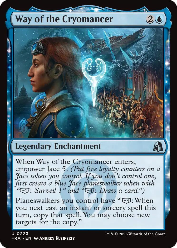 Image for Way of the Cryomancer (Reality Fracture) (223) (FRA) - Magic: The Gathering