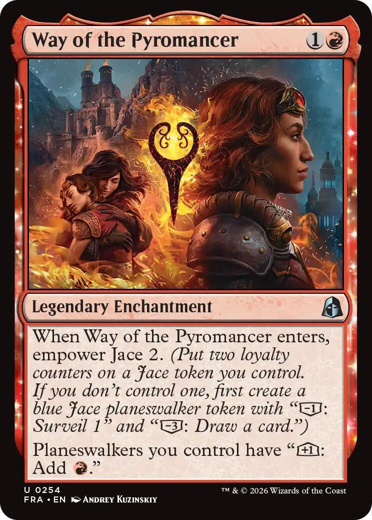 Image for Way of the Pyromancer (Reality Fracture) (254) (FRA) - Magic: The Gathering