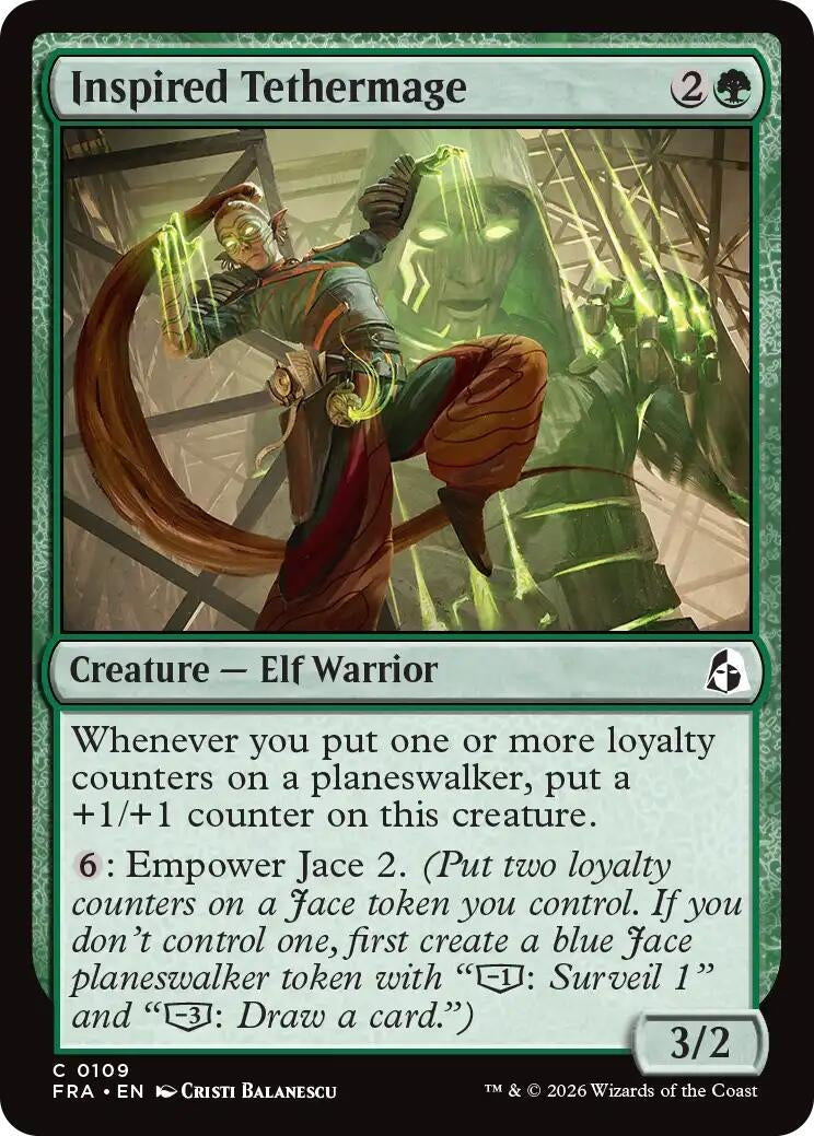 Image for Inspired Tethermage (Reality Fracture) (109) (FRA) - Magic: The Gathering