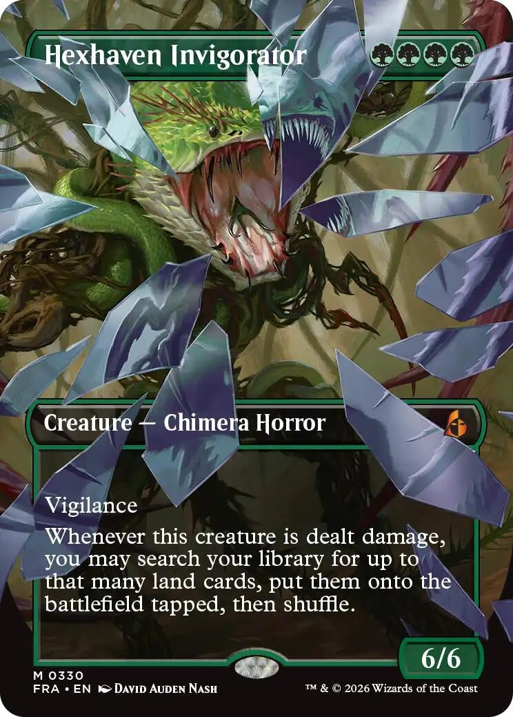 Image for Hexhaven Invigorator (Borderless) (Reality Fracture) (330) (FRA) - Magic: The Gathering