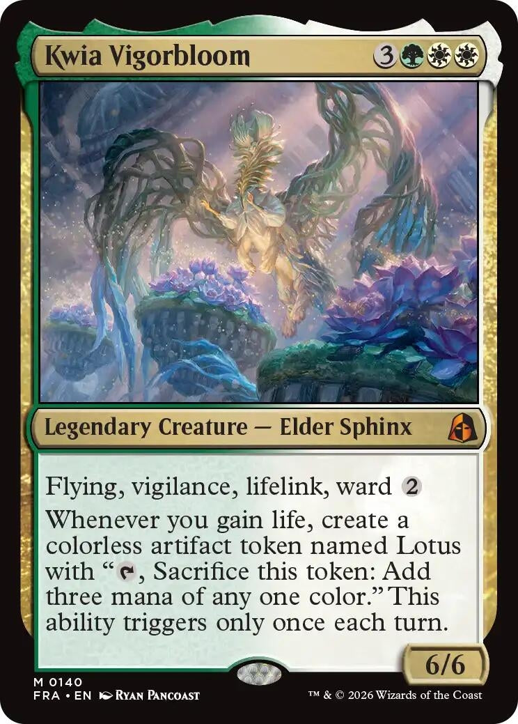 Image for Kwia Vigorbloom (Reality Fracture) (140) (FRA) - Magic: The Gathering