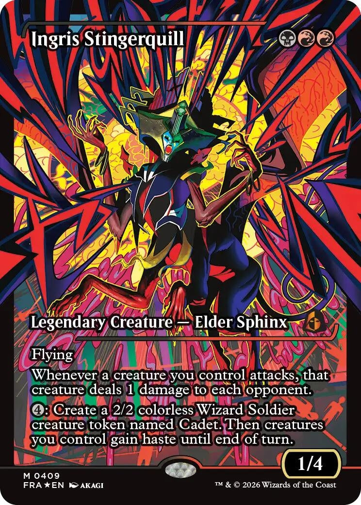 Image for Ingris Stingerquill (Showcase) (0409) (Reality Fracture) (409) (FRA) - Magic: The Gathering