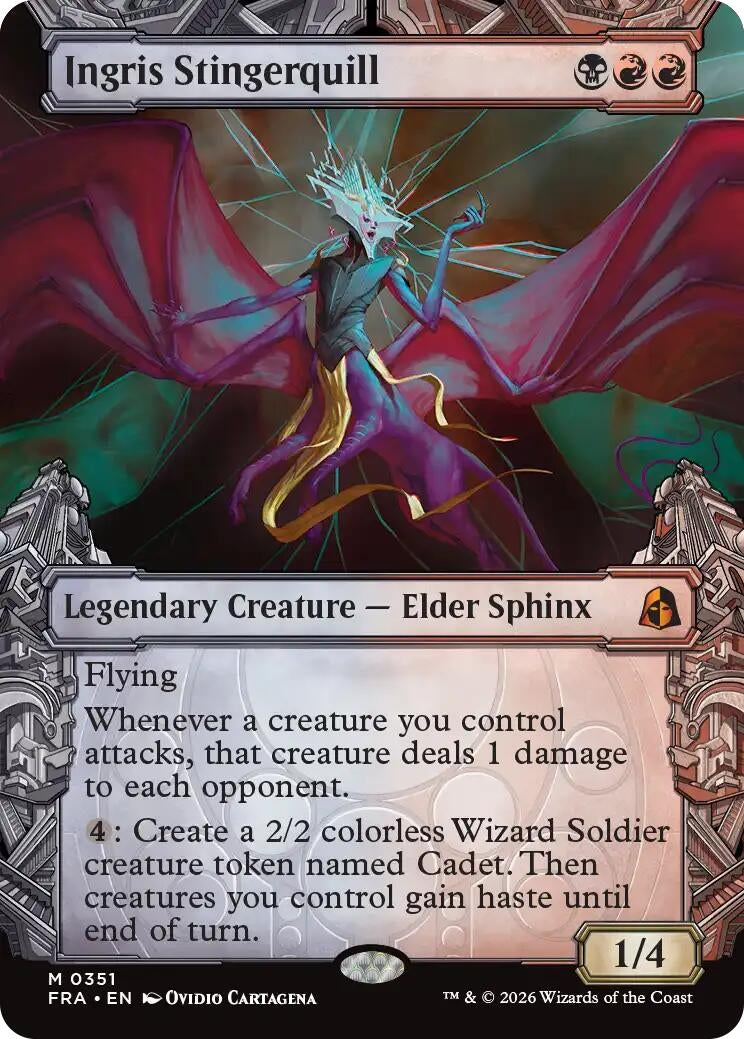 Image for Ingris Stingerquill (Showcase) (0351) (Reality Fracture) (351) (FRA) - Magic: The Gathering
