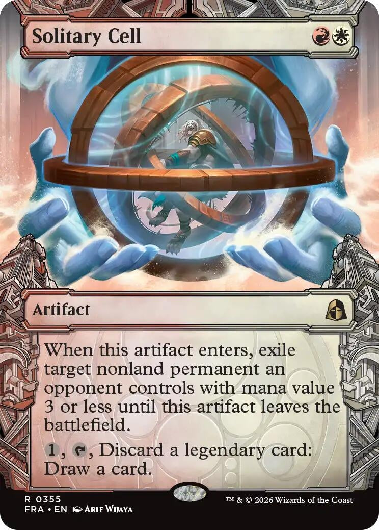 Image for Solitary Cell (Showcase) (0355) (Reality Fracture) (355) (FRA) - Magic: The Gathering