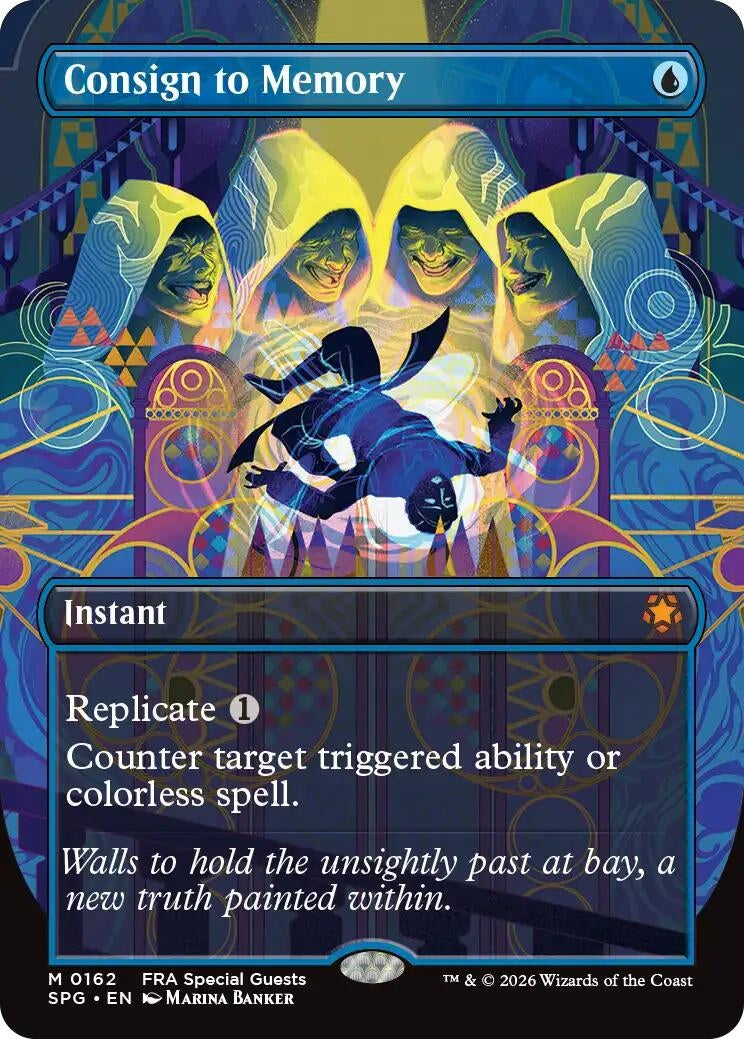 Image for Consign to Memory (Borderless) (Special Guests) (162) (SPG) - Magic: The Gathering