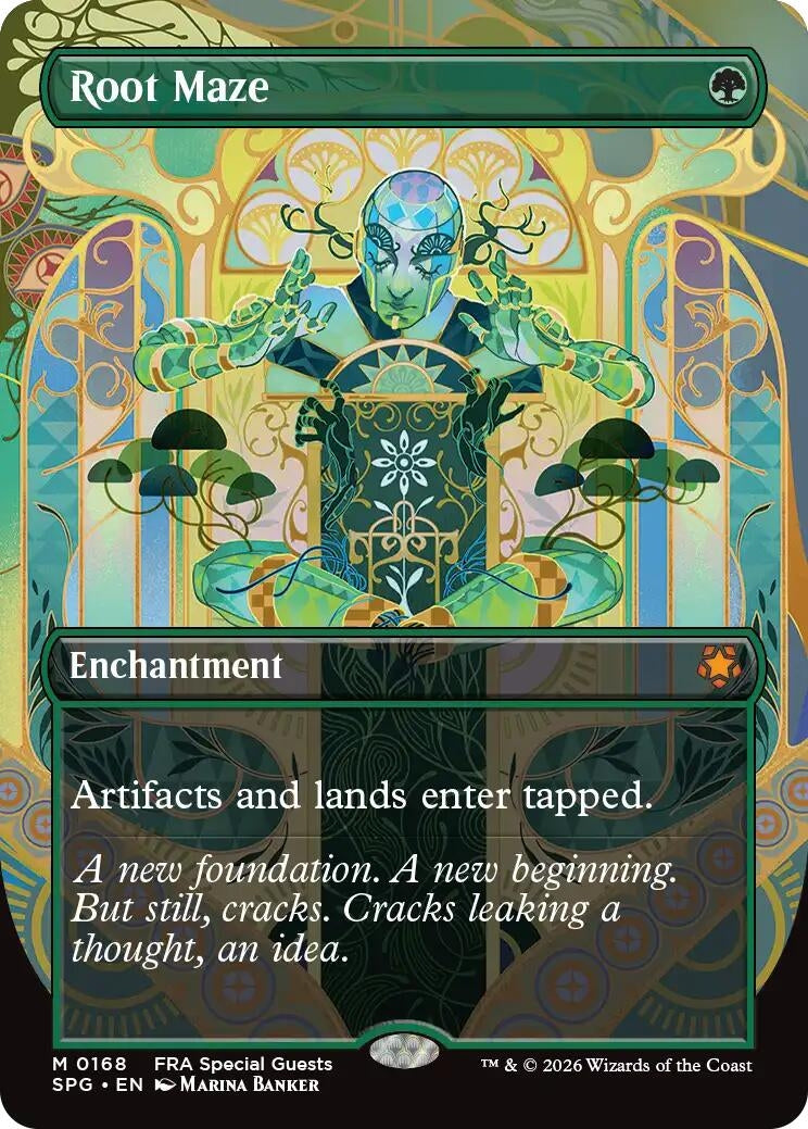 Image for Root Maze (Borderless) (Special Guests) (168) (SPG) - Magic: The Gathering