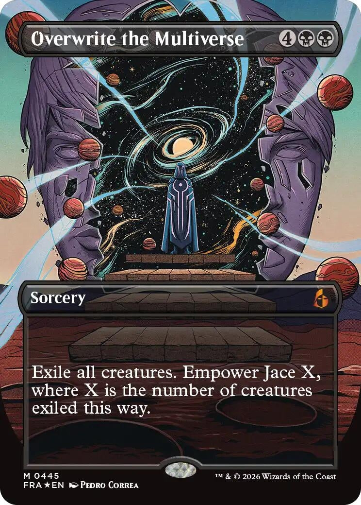 Image for Overwrite the Multiverse (Borderless) (Reality Fracture) (445) (FRA) - Magic: The Gathering