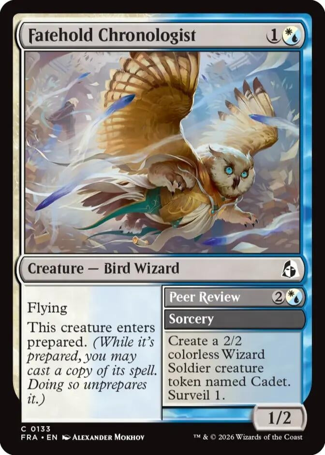 Image for Fatehold Chronologist (Reality Fracture) (133) (FRA) - Magic: The Gathering