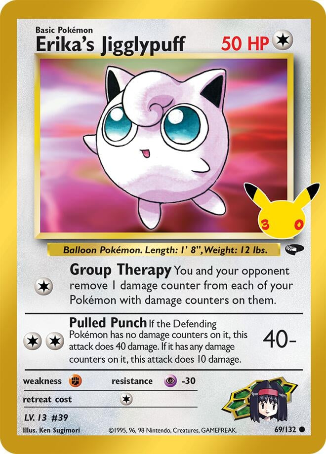Image for Erika's Jigglypuff (ME: 30th Celebration Classic Collection) (69/132) (30C) - Pokemon