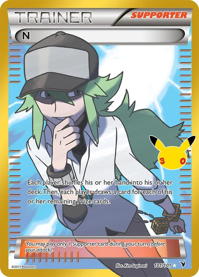 Image for N (ME: 30th Celebration Classic Collection) (101/101) (30C) - Pokemon
