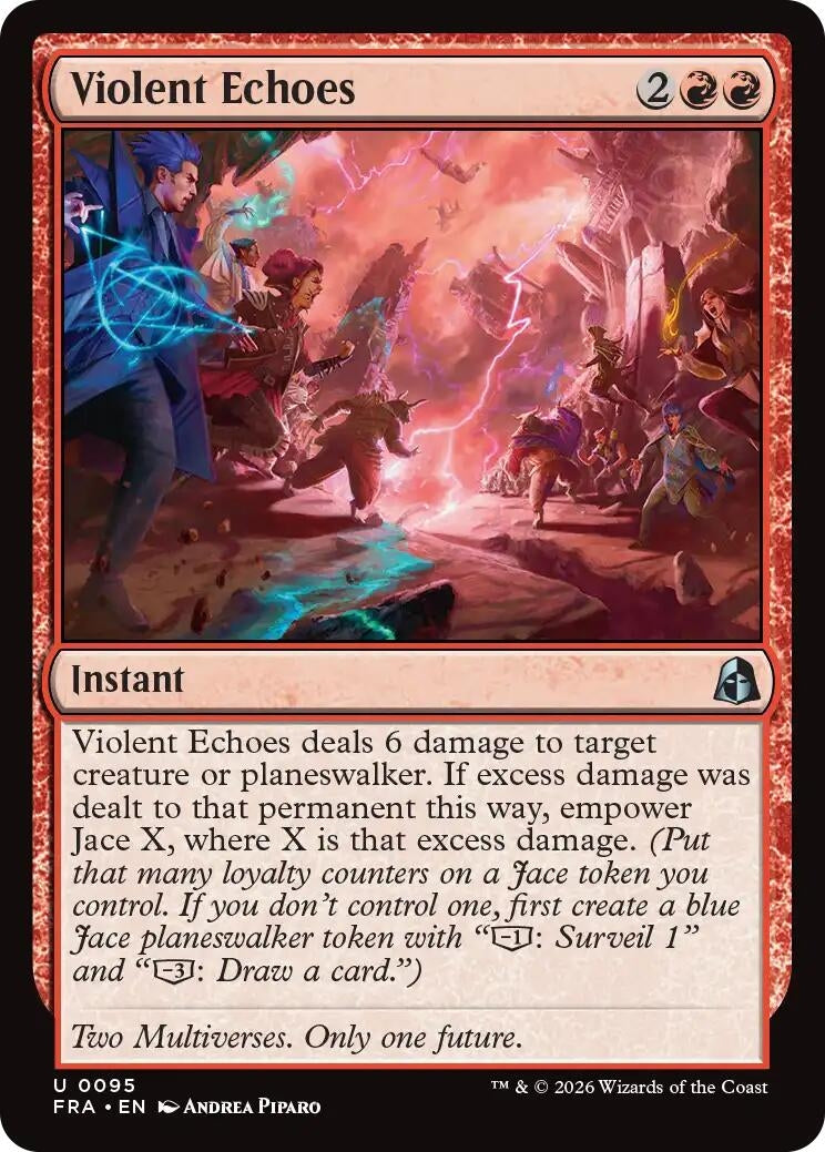 Image for Violent Echoes (Reality Fracture) (95) (FRA) - Magic: The Gathering