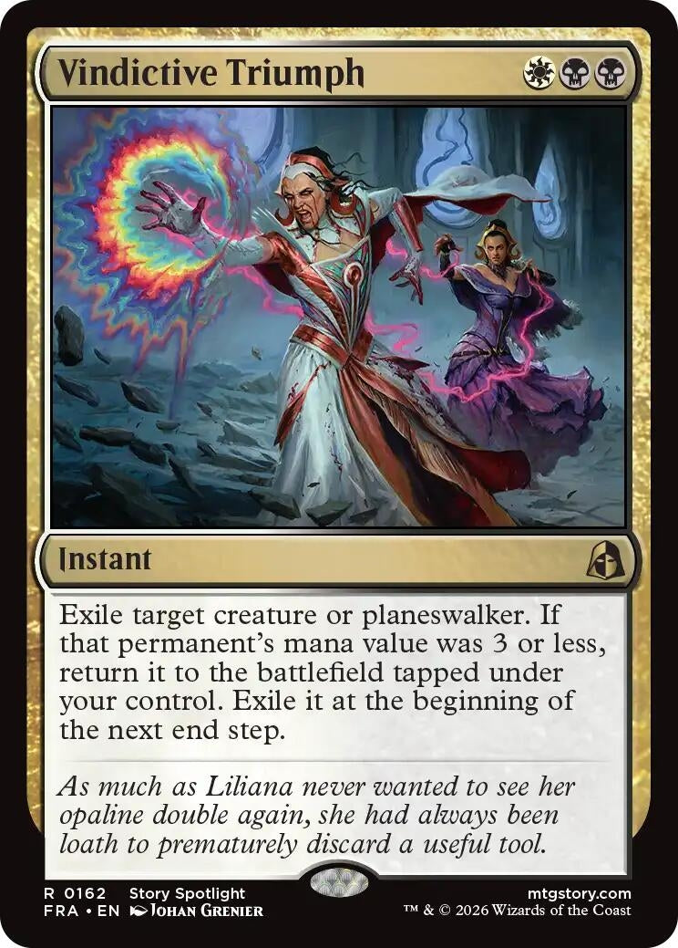 Image for Vindictive Triumph (Reality Fracture) (162) (FRA) - Magic: The Gathering