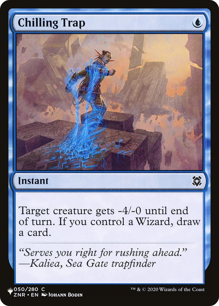 Image for Chilling Trap (The List Reprints) (50) (LIST) - Magic: The Gathering