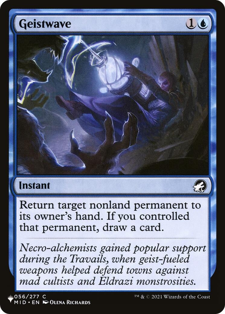Image for Geistwave (The List Reprints) (56) (LIST) - Magic: The Gathering