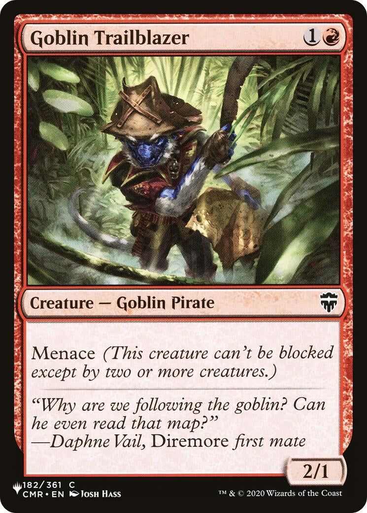 Image for Goblin Trailblazer (The List Reprints) (182) (LIST) - Magic: The Gathering