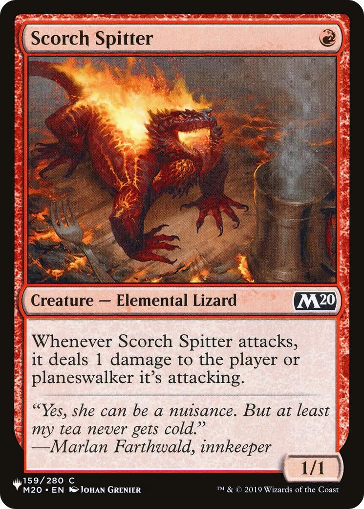 Image for Scorch Spitter (The List Reprints) (159) (LIST) - Magic: The Gathering