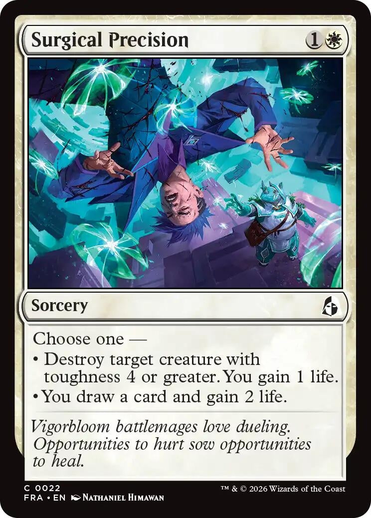 Image for Surgical Precision (Reality Fracture) (22) (FRA) - Magic: The Gathering