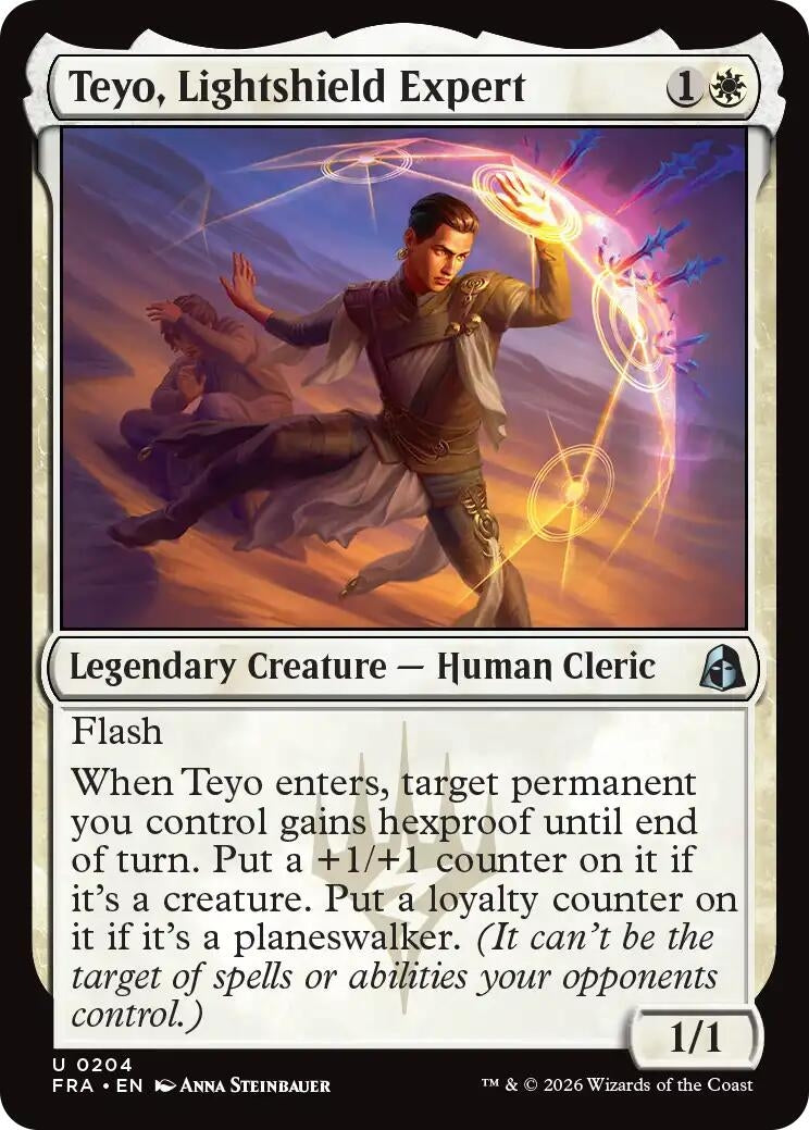 Image for Teyo, Lightshield Expert (Reality Fracture) (204) (FRA) - Magic: The Gathering