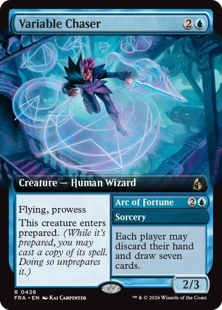 Image for Variable Chaser (Extended Art) (Reality Fracture) (426) (FRA) - Magic: The Gathering