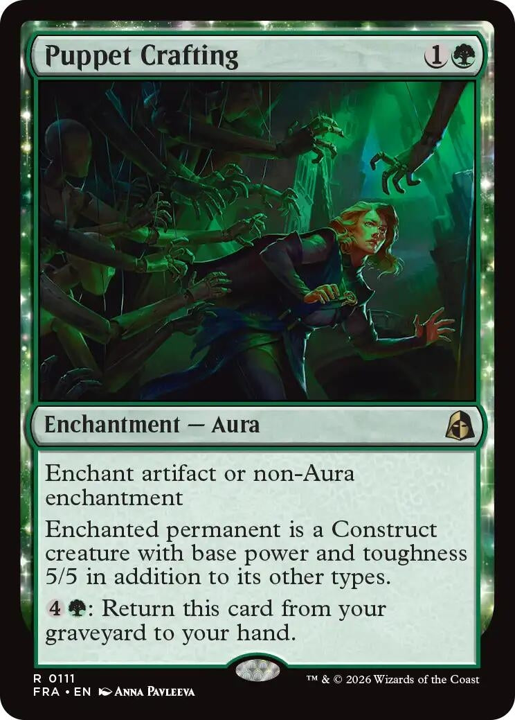 Image for Puppet Crafting (Reality Fracture) (111) (FRA) - Magic: The Gathering
