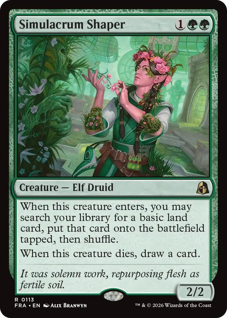 Image for Simulacrum Shaper (Reality Fracture) (113) (FRA) - Magic: The Gathering