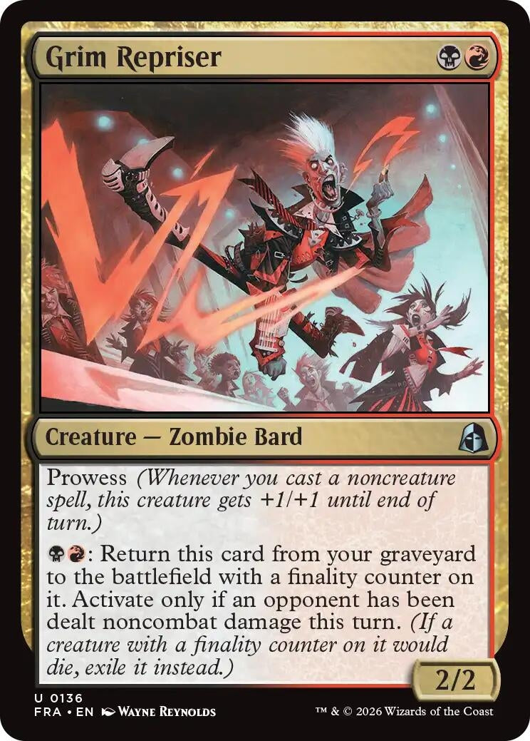 Image for Grim Repriser (Reality Fracture) (136) (FRA) - Magic: The Gathering