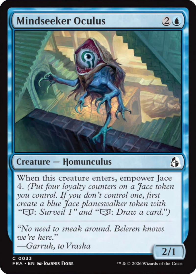 Image for Mindseeker Oculus (Reality Fracture) (33) (FRA) - Magic: The Gathering