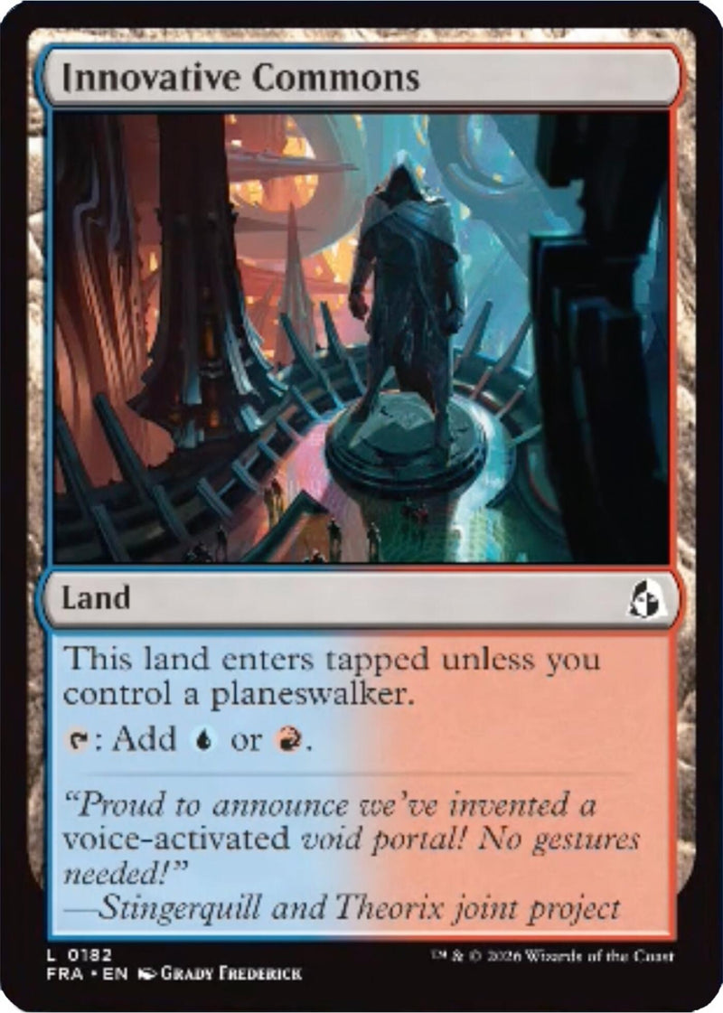 Image for Innovative Commons (Reality Fracture) (182) (FRA) - Magic: The Gathering