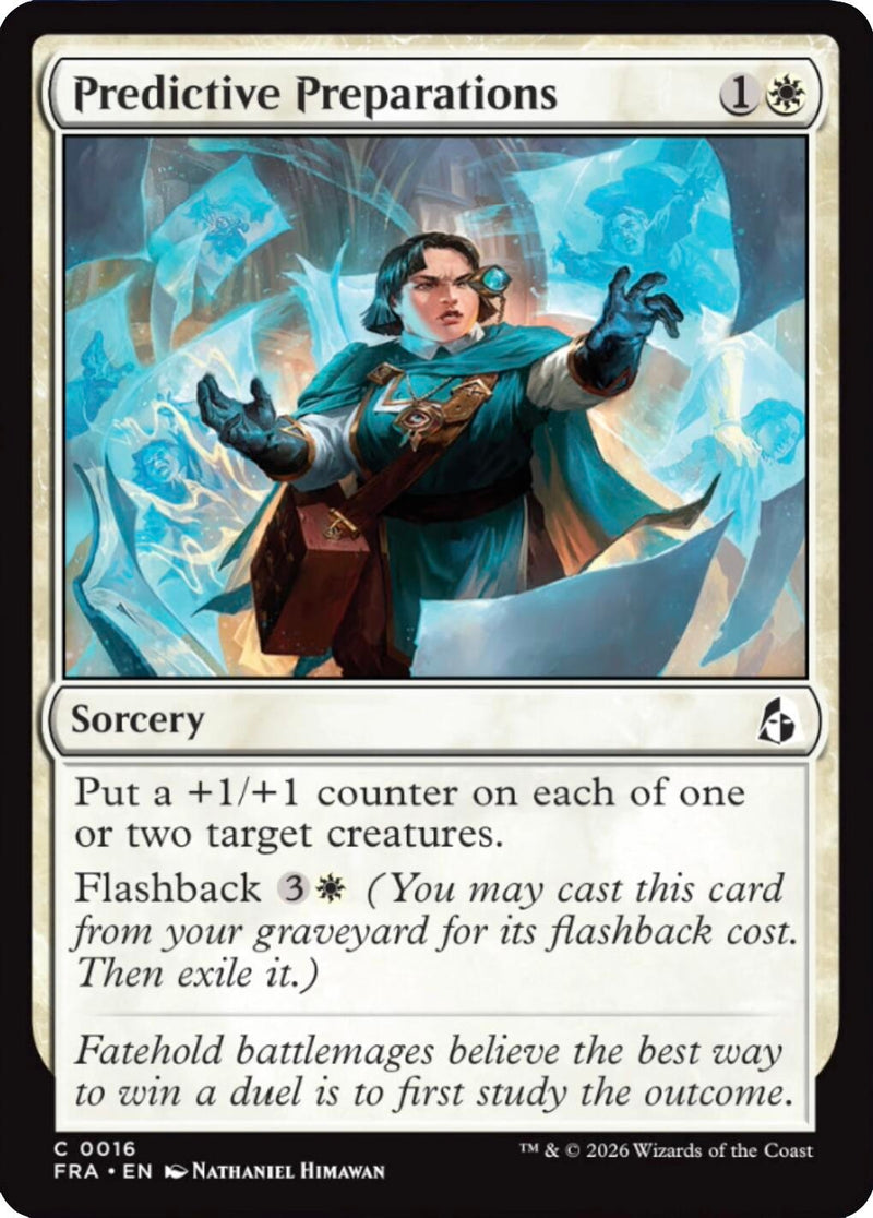 Image for Predictive Preparations (Reality Fracture) (16) (FRA) - Magic: The Gathering
