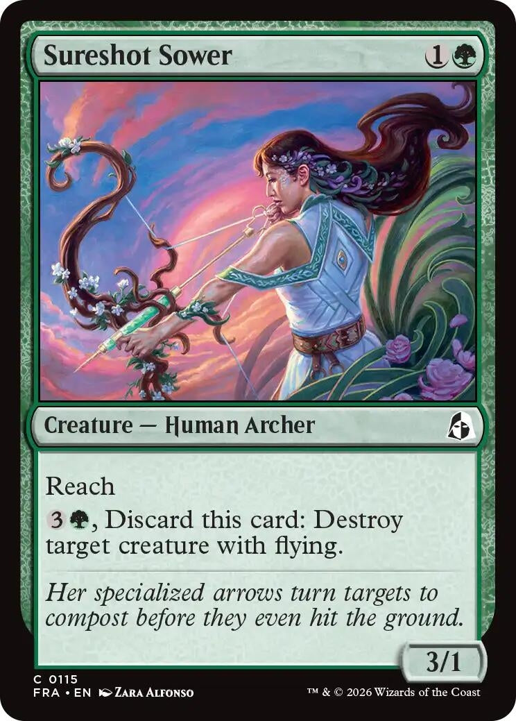 Image for Sureshot Sower (Reality Fracture) (115) (FRA) - Magic: The Gathering