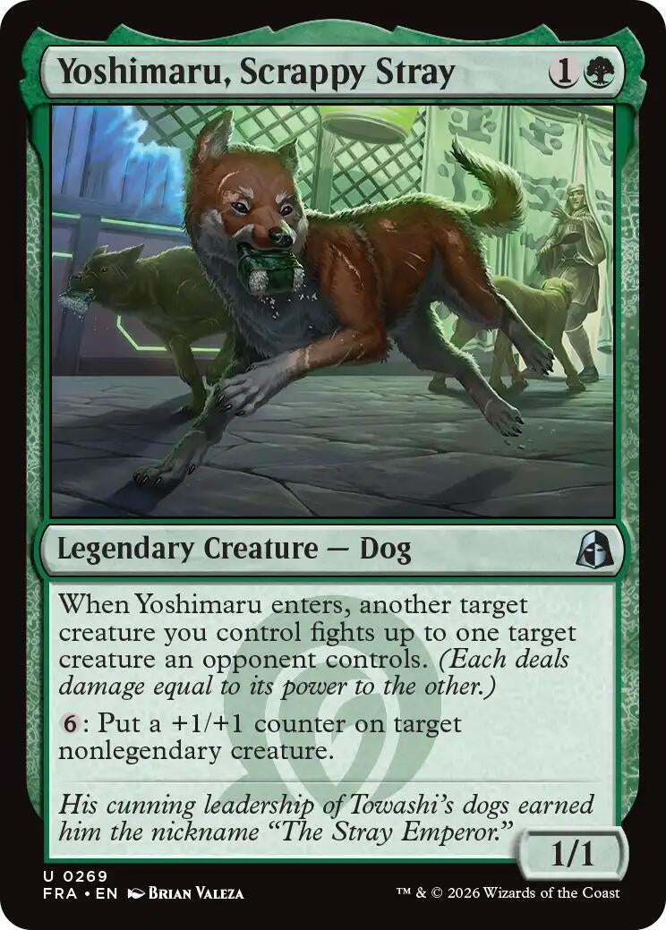 Image for Yoshimaru, Scrappy Stray (Reality Fracture) (269) (FRA) - Magic: The Gathering