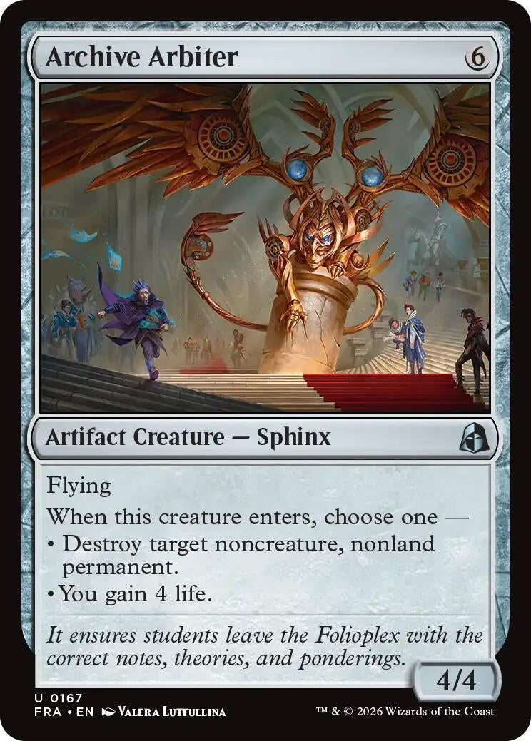 Image for Archive Arbiter (Reality Fracture) (167) (FRA) - Magic: The Gathering